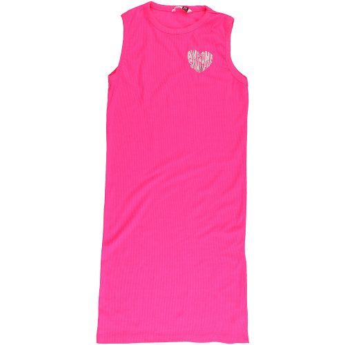 Pep&Co Bordázott pink ruha (146) lány