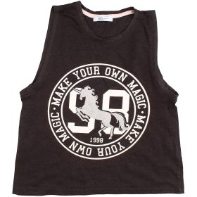 New Look Unikornis grafit felső (S)  női