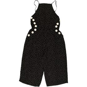 New Look Pöttyös fekete jumpsuit (134) lány