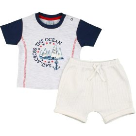 Vitorlás-fehér szett (74-80) baba