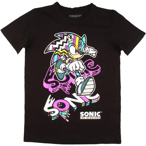 Sonic póló (158-164) kamasz fiú