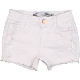 Denim Törtfehér farmershort (104) kislány