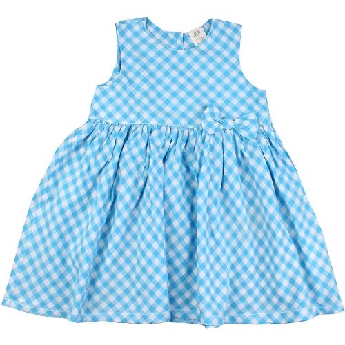 H&M Kékkockás ruha (86) baba