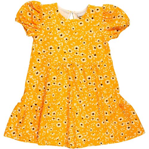 Matalan Virágos sárga ruha (110) kislány