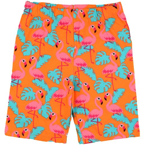 TU Flamingós rövid leggings (140) lány