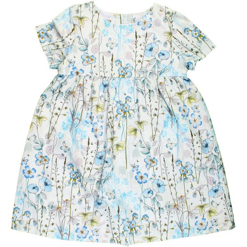 Next Kékvirágos ruha (104) kislány