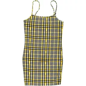 Sárgakockás ruha (134) lány