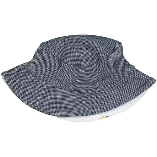 F&F Kékcsíkos kalap (0-6 hó) baba