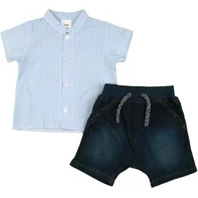 Csíkos-farmer szett (62) baba