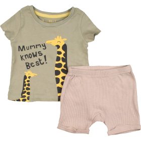 Zsiráfos-bézs szett (56) baba