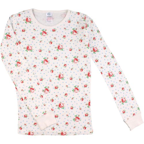 Mini Boden Rózsás pizsamafelső (146) lány