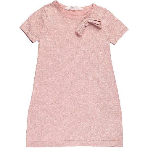 H&M Csillogó rózsaszín ruha (98-104) kislány