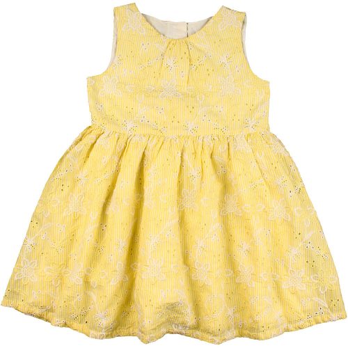 Matalan Virágos sárga ruha (98) kislány