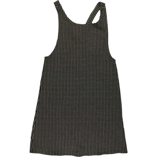 M&Co Mintás fekete ruha (158) tini lány