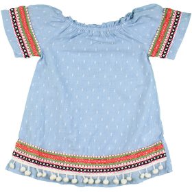 River Island Mintás kék ruha (74) baba