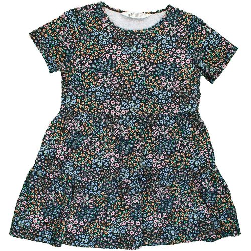 H&M Virágos ruha (110-116) kislány