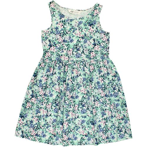 H&M Virágos ruha (134-140) lány