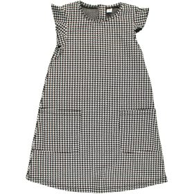 TU Feketemintás ruha (140) lány