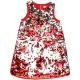 H&M Flitteres ruha (122) kislány