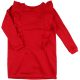 F&F Fodros piros ruha (116) kislány