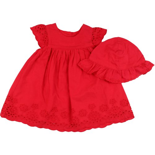 Matalan Madeirás piros ruha (68) baba