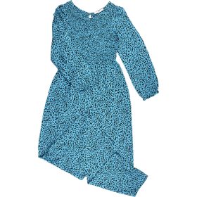 Marks&Spencer Mintás kék jumpsuit (152) lány