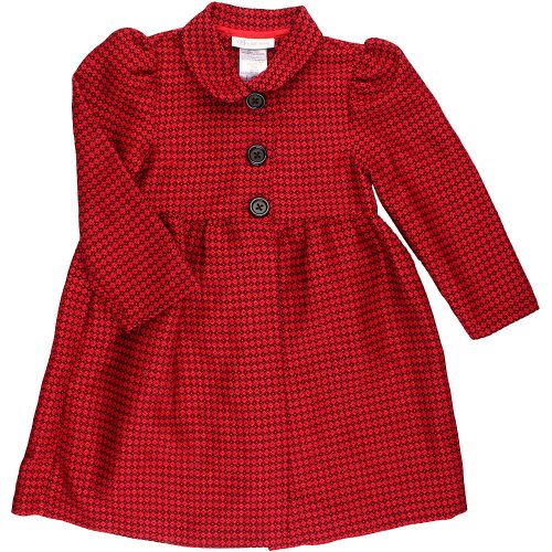 Pirosmintás kabát (104) kislány