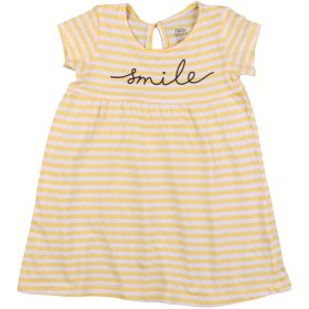 F&F Sárgacsíkos ruha (74) baba