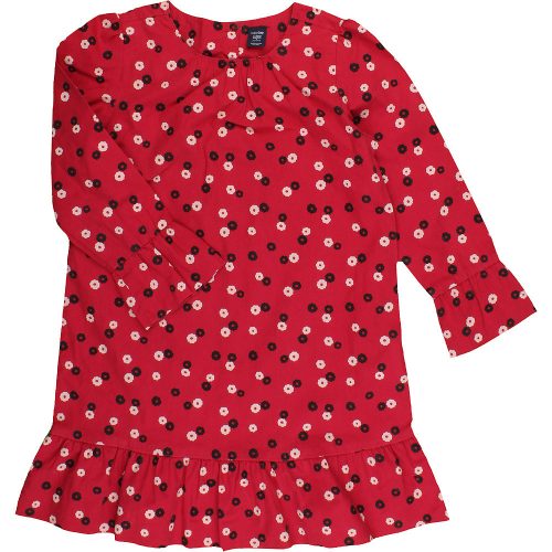 Gap Virágos piros ruha (104) kislány