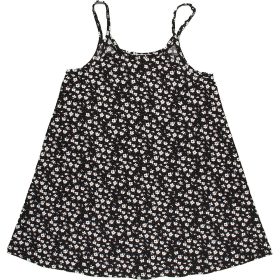 Primark Virágos fekete ruha (128) kislány