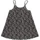 Primark Virágos fekete ruha (128) kislány