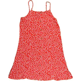 Primark Virágos piros ruha (146) lány