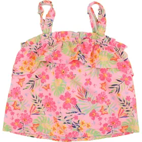 Primark Virágos rózsaszín felső (128) kislány