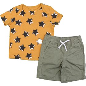 Csillagos-khaki szett (68) baba