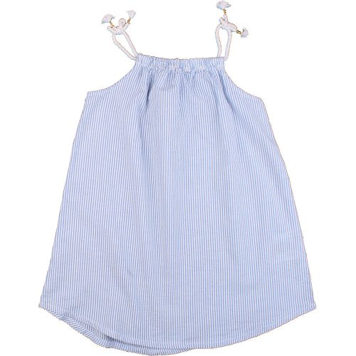 H&M Kékcsíkos ruha (98) kislány
