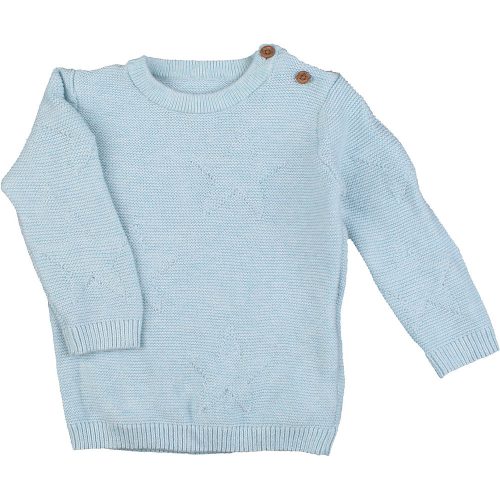 Marks&Spencer Csillagos kék pulóver (68) baba