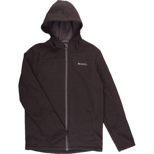 Mountain Warehouse Fekete softshell kabát (158) kamasz fiú