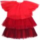 H&M Piros-bordó ruha (140) lány