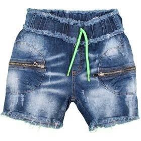 Szaggatott farmershort (S)  női