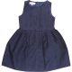 Debenhams Csillogó kék ruha (110) kislány