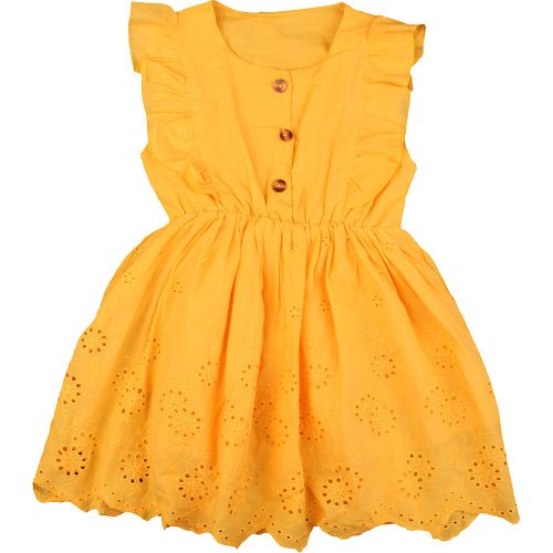 Madeirás sárga ruha (86) baba