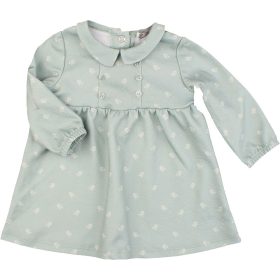 TU Virágos zöld ruha (62) baba