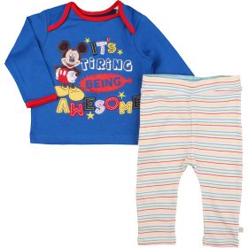 Mickey-csíkos szett (68) baba