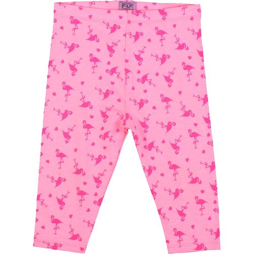 F&F Flamingós térd leggings (98) kislány