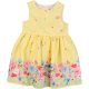 Primark Virágos sárga ruha (80) baba