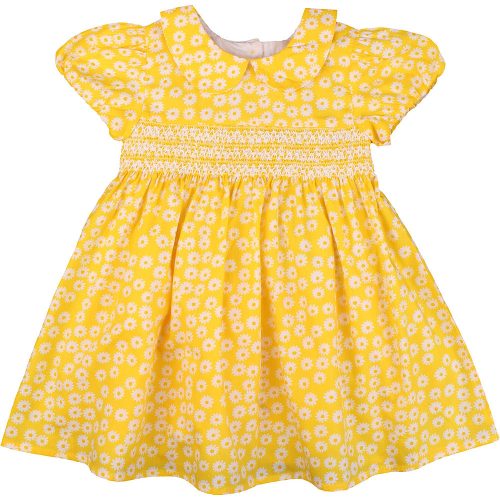 Virágos sárga ruha (92) kislány