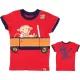 Majmos piros póló (80) baba