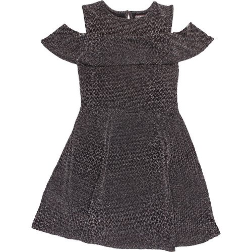 Primark Fekete-ezüst ruha (158) tini lány
