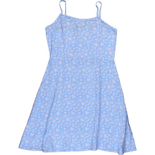 Primark Virágos kék ruha (140) lány