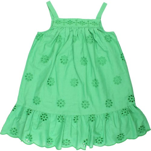 F&F Zöld ruha (122) kislány
